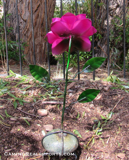 Metal art Rose Flower  MFLW005