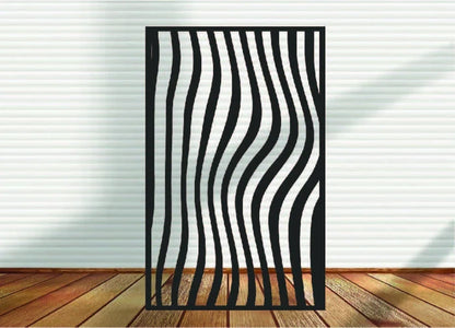 Metal Decorative Panel - Abstracts N Waves 9