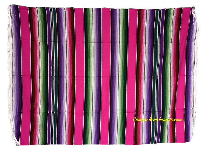Mexican Sarape Blanket XL 5' X 7' serape sarape SAR7002