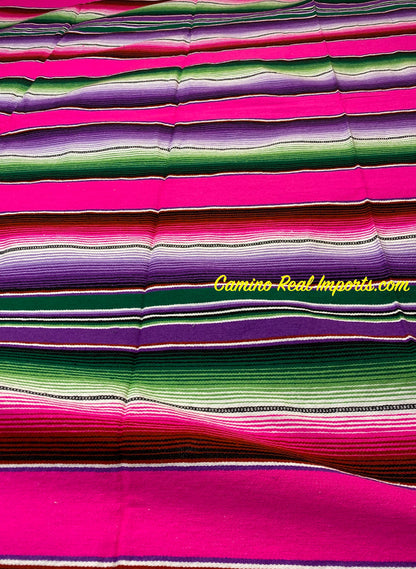 Mexican Sarape Blanket XL 5' X 7' serape sarape SAR7002