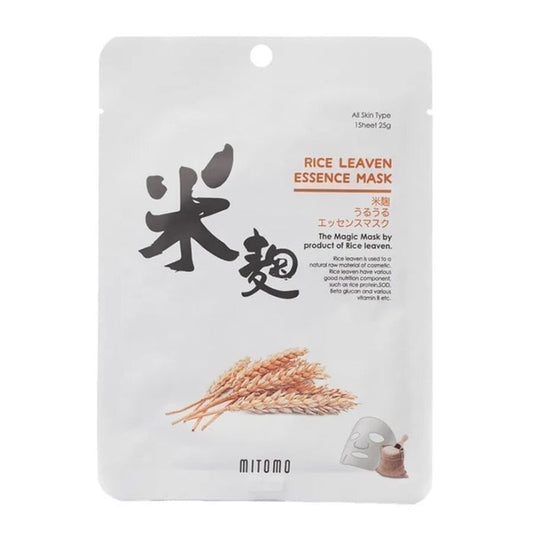 MITOMO – Rice Leaven Essence Mask 1pc 25gr