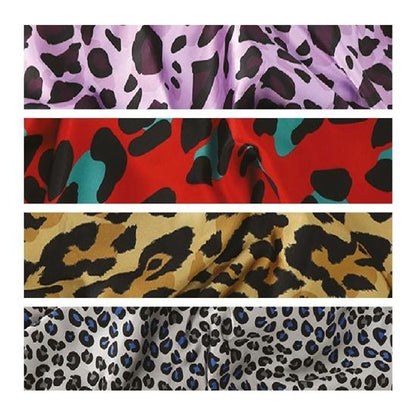 M&M Qfitt  LUX - Luxury Silky Satin Pattern Bonnet - Braid # 7032 Leo - 6/packs - Palms Fashion Inc.