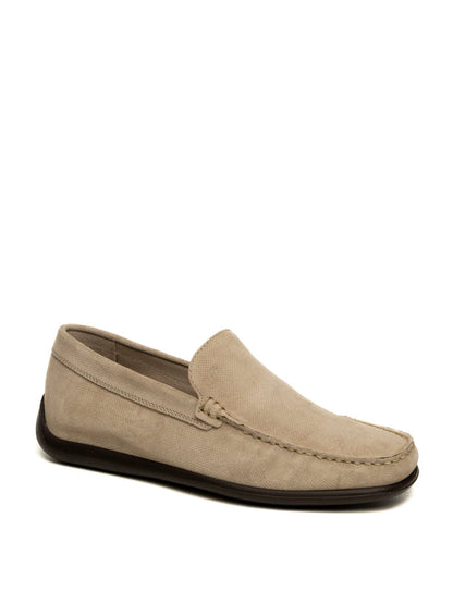 FRAU mocassino camoscio beige 14F4 CASTORO.BEACH