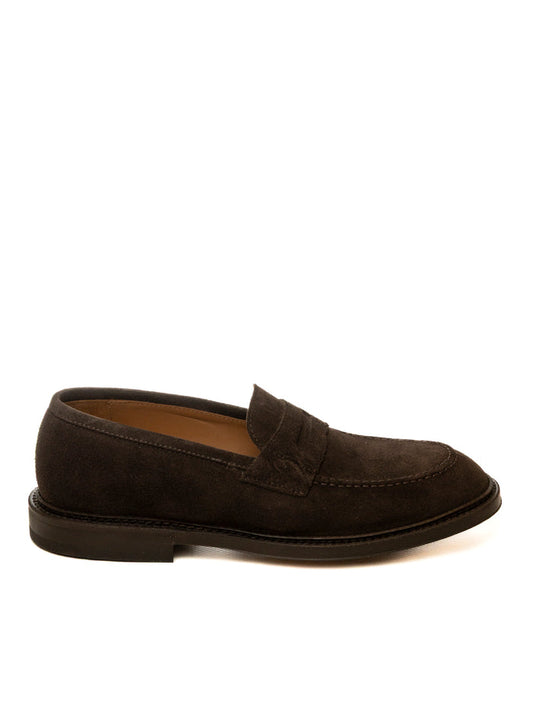 GREEN GEORGE mocassino camoscio moro 8053 LIGHT-MORO