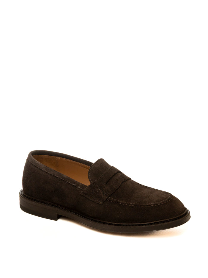 GREEN GEORGE mocassino camoscio moro 8053 LIGHT-MORO