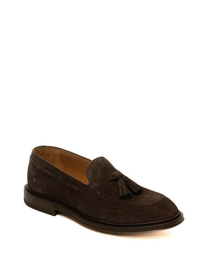 GREEN GEORGE Mocassino camoscio moro 8054 LIGHT-MORO