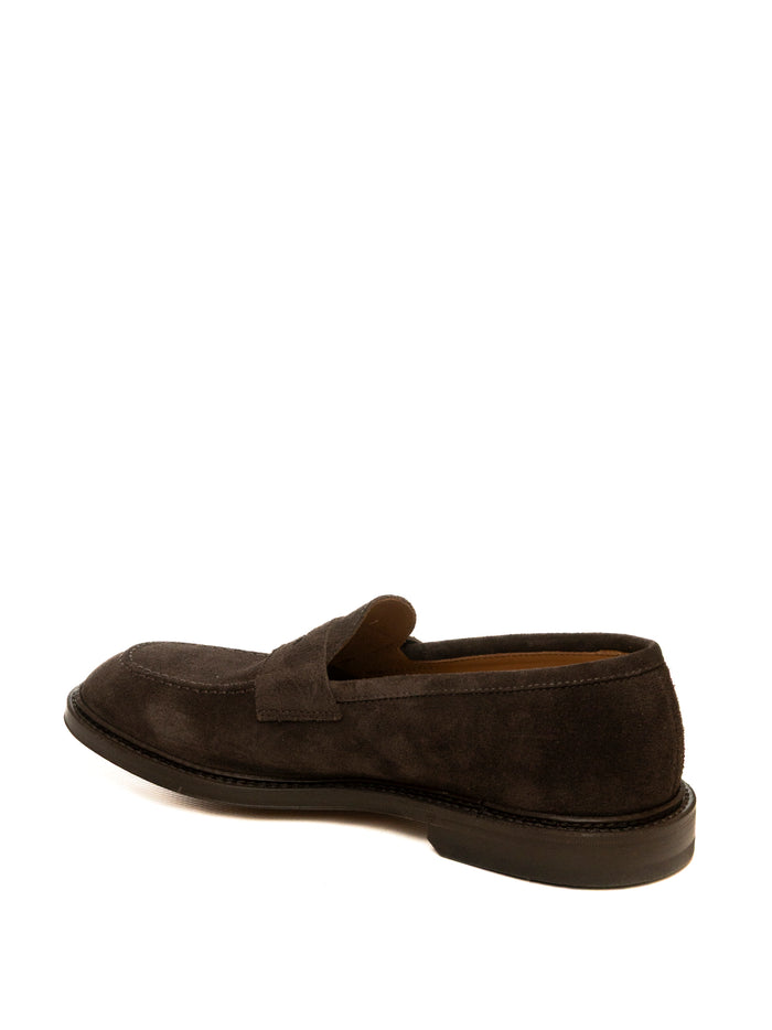 GREEN GEORGE mocassino camoscio moro 8053 LIGHT-MORO