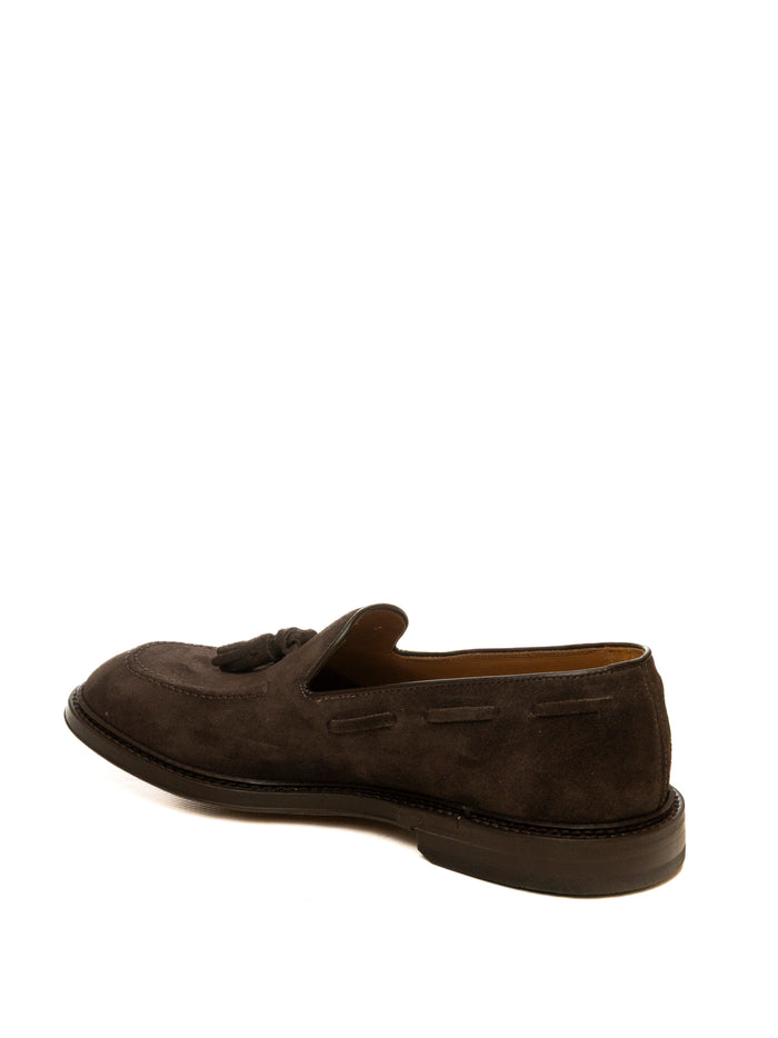 GREEN GEORGE Mocassino camoscio moro 8054 LIGHT-MORO