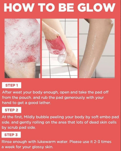 Mom’s Bath Recipe Body Peeling Pad - Original 25ml وسادة تقشير الجسم من مامز باث - أصلية - Princess Cosmetics Qatar