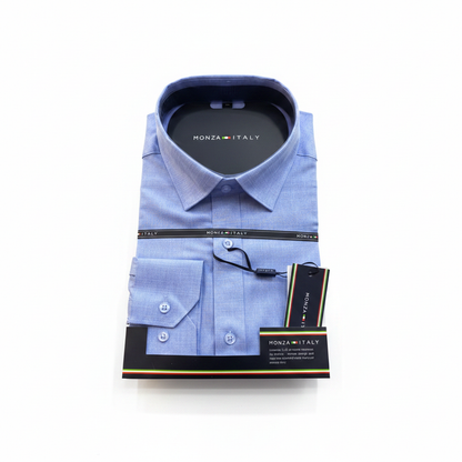 Monza Italy Light Blue Shirt - White Background