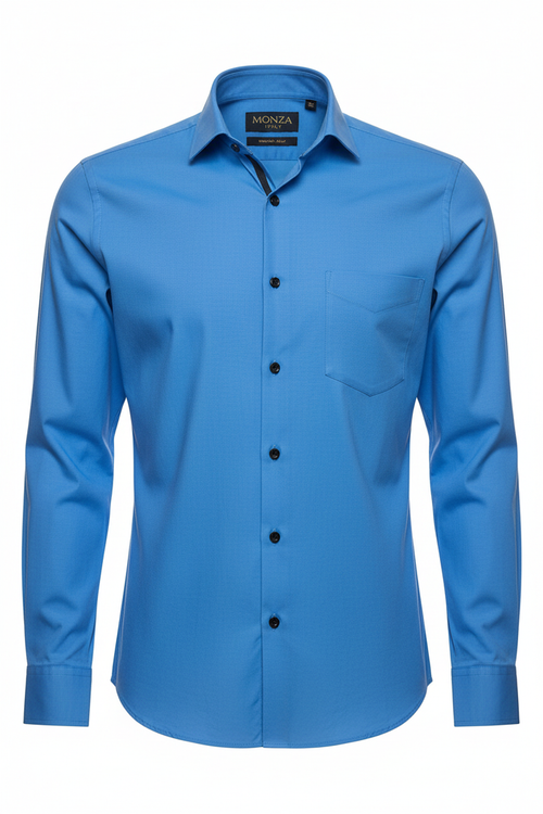 Monza Italy Sky Blue Shirt - Full Length