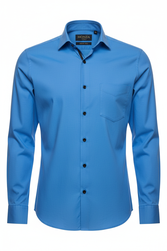 Monza Italy Sky Blue Shirt - Full Length