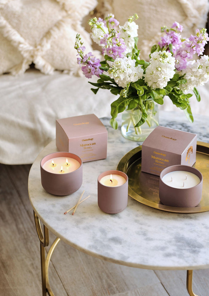 Moroccan Rose Scented Candle