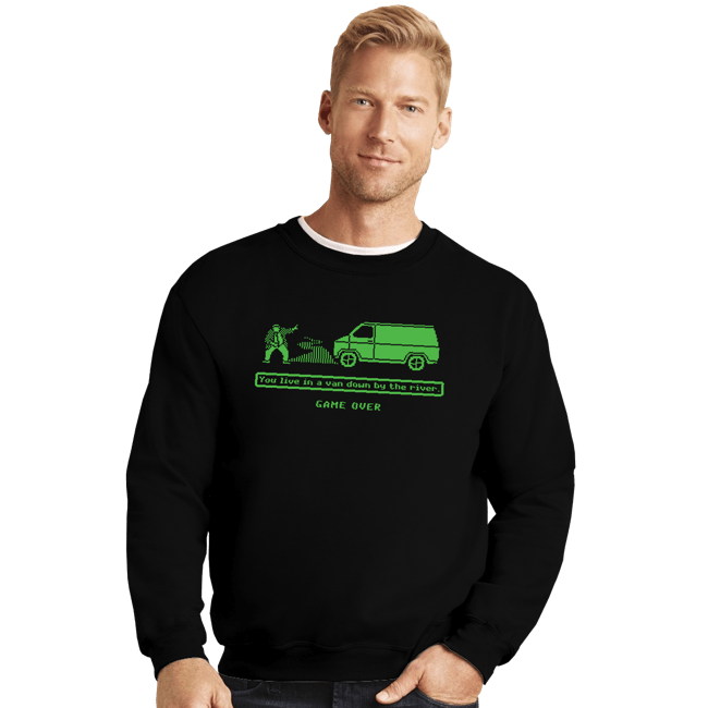Crewneck Sweater, Unisex / Small / Black