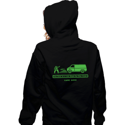 Zippered Hoodies, Unisex / Small / Black