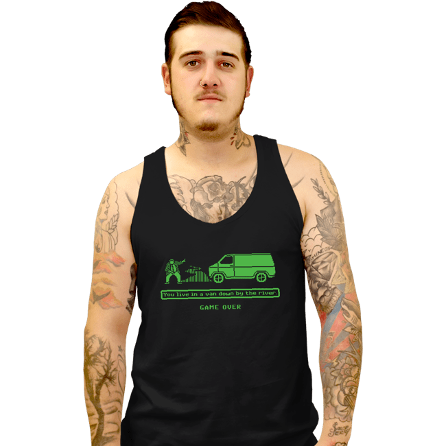 Tank Top, Unisex / Small / Black