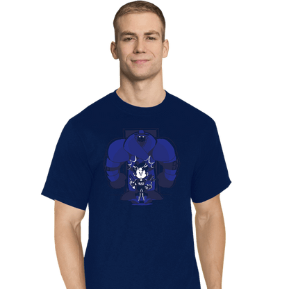 Shirts T-Shirts, Tall / Large / Navy Mr Suprise