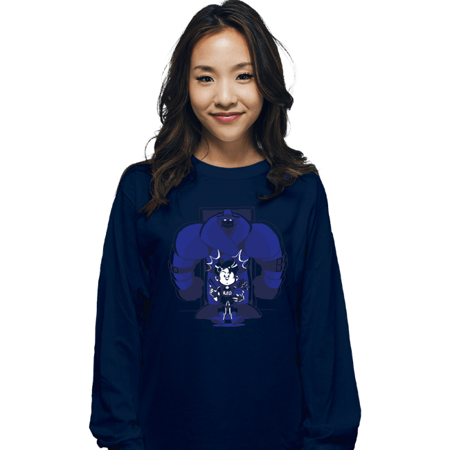 Long Sleeve Shirts, Unisex / Small / Navy