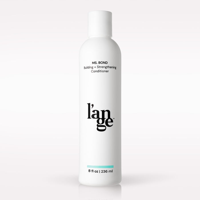 L’ange Ms. Bond Building + Strengthening Conditioner on a blank background