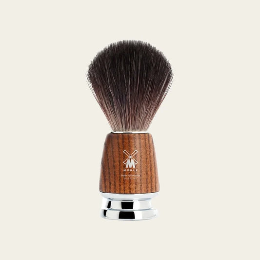 Mühle Scheerkwast Black Fibre - Essenhout