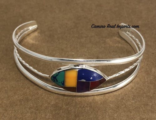 Multi Stone Inlay Bracelet JMSBR013