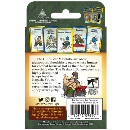 Munchkin Warhammer Age of Sigmar: Guts and Gory