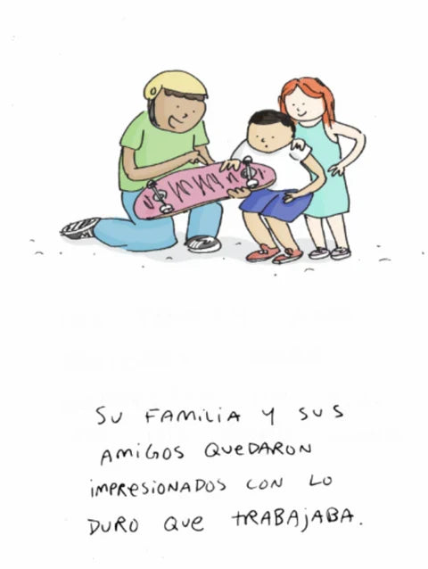 My First Skateboard - Spanish Book