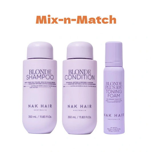 Nak Mix-n-Match Blonde Toning Trio