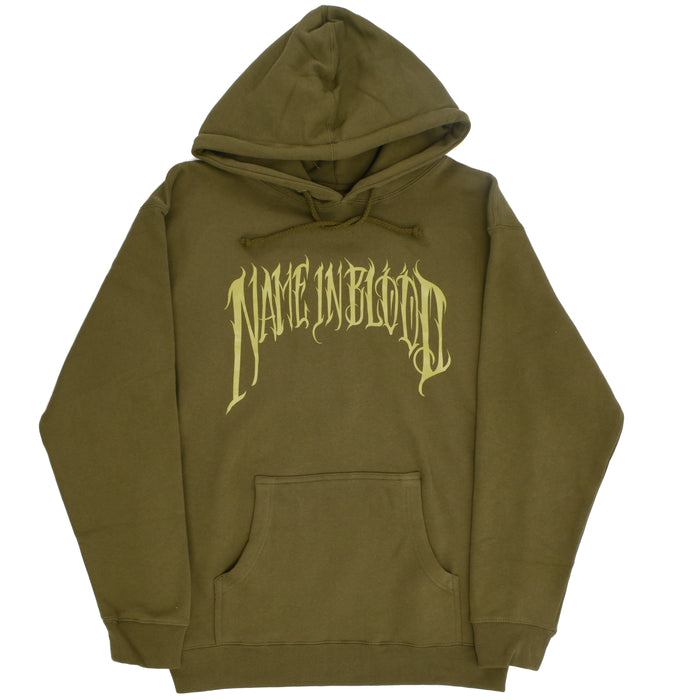 Name In Blood - Goat Hoodie (Green) *SALE