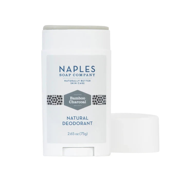 Naples Natural Deodorant Bamboo Charcoal Scent 2.65 oz