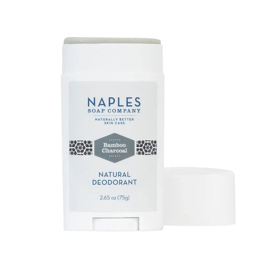 Naples Natural Deodorant Bamboo Charcoal Scent 2.65 oz