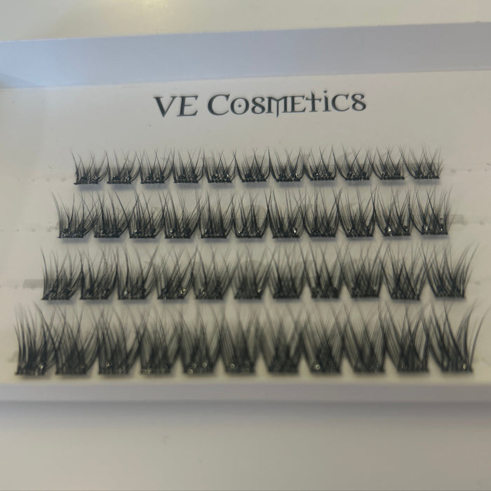 Naturals — Pre-Glued Cluster Lashes (TME48)