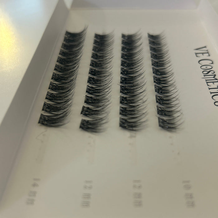 Naturals — Pre-Glued Cluster Lashes (TME48)