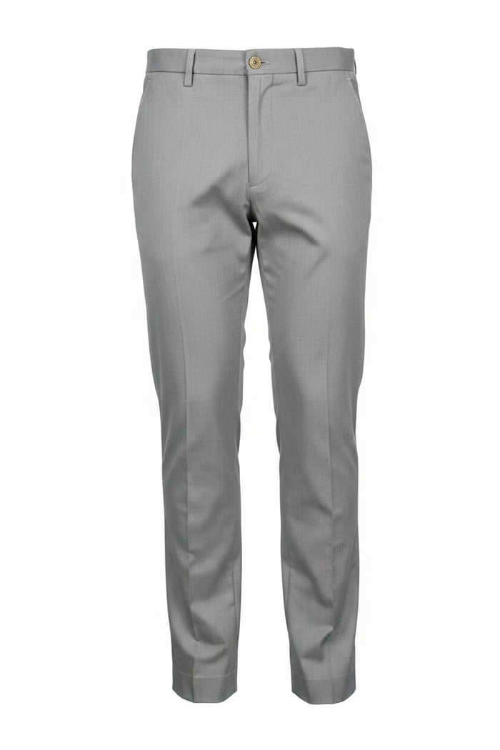 Light Grey Khaki Pants - Full Length