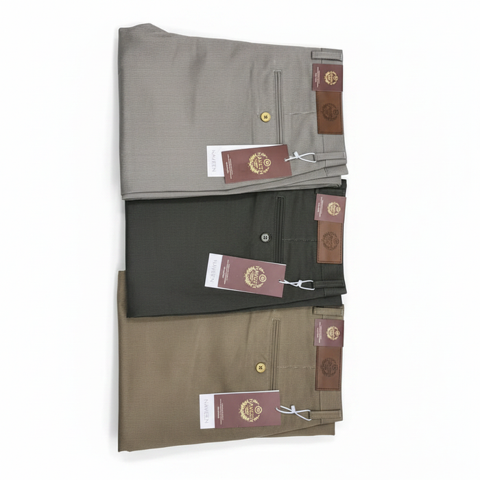 Light Grey Khaki Pants - White Background