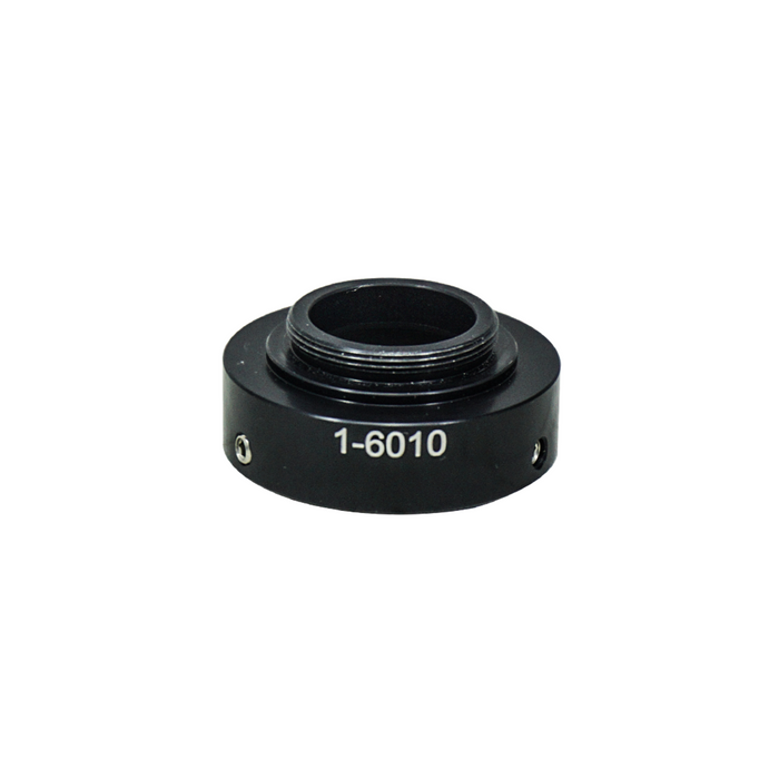 Navitar Machine Vision 1-6010 C-mount Coupler, SKU Navitar-1-6010, three quarter front view