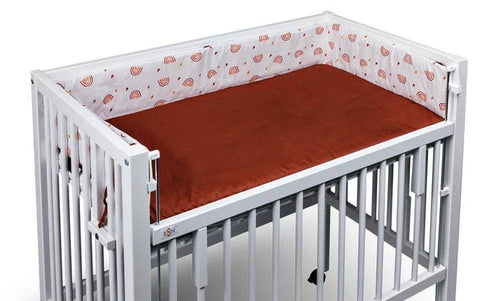 tiSsi Nestchen Regenbogen 40 × 90 cm für passendes Beistellbett