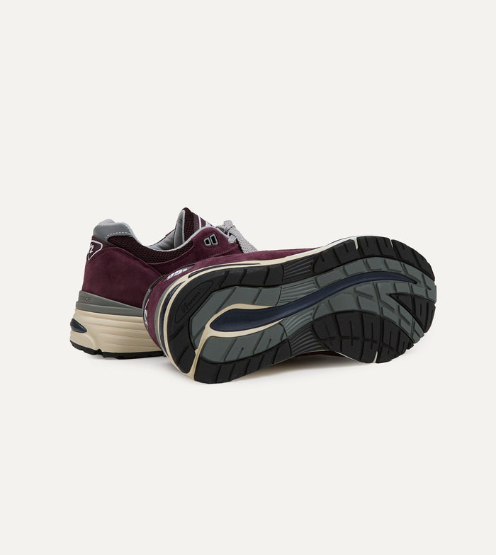 New Balance Catawba Grape Made in UK 991v2 Trainers