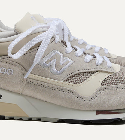 New Balance 'Elevated Essentials' Oyster and Antique White Made in UK 1500 Trainers