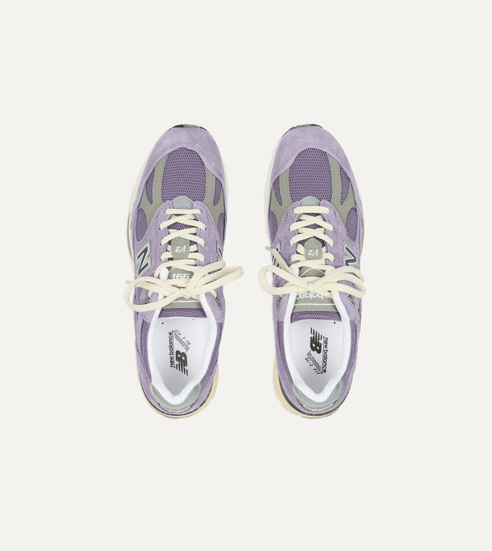 New Balance Purple Sage 'Grounded Pastels' Made in UK 991v2 Trainers