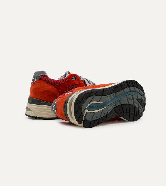 New Balance 'Vibrant Chroma' Fire Whirl Made in UK 991v2 Trainers