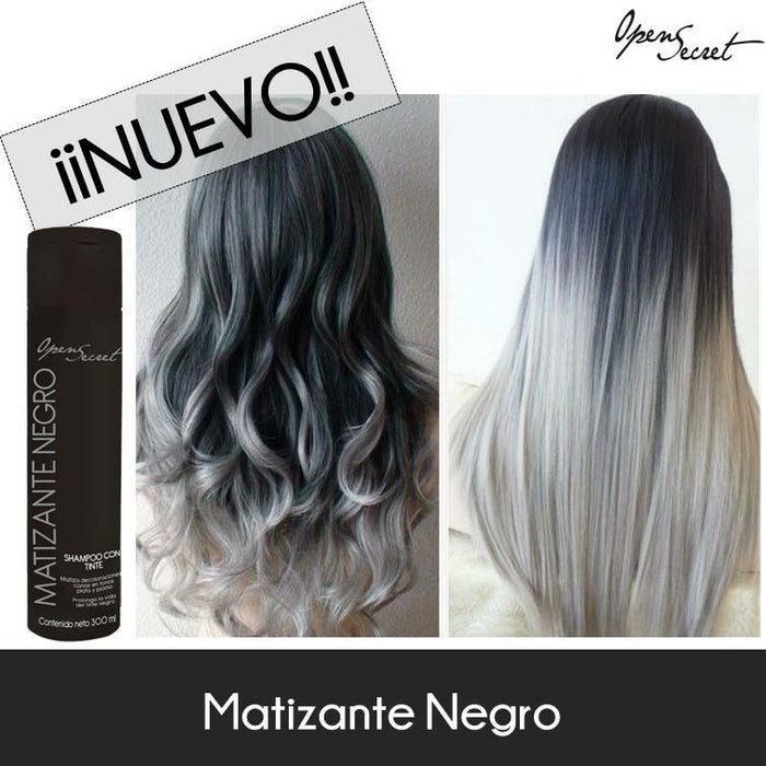 NEW SHAMPOO MATIZANTE NEGRO TONING SHAMPOO Open Secret 10.14 fl. oz