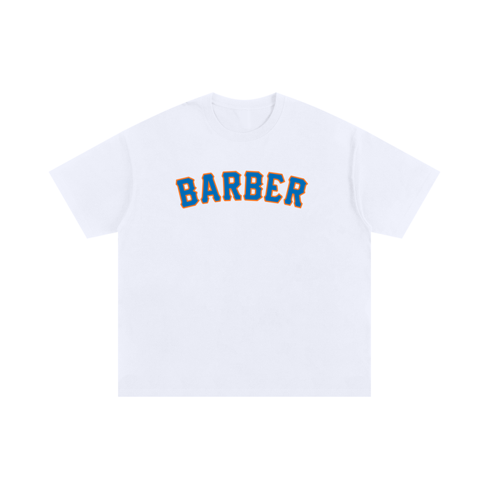 New York Barber Tee - White
