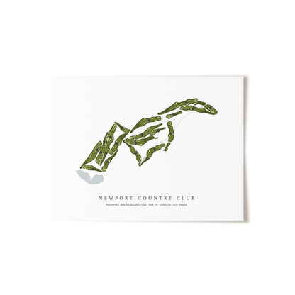 Newport Country Club | Golf Course Print | Unframed
