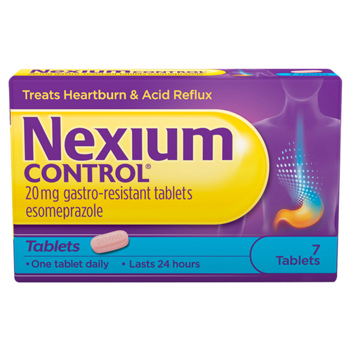 Nexium Control 20mg Gastro-Resistant Tablets