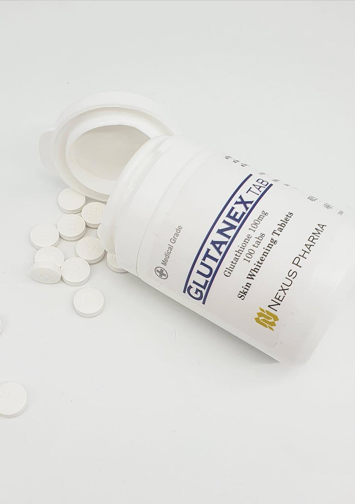 [NEXUS PHARMA] Glutanex Medicine Grade Glutathione Tablets (1 Box = 100mg x 100 Tablets)