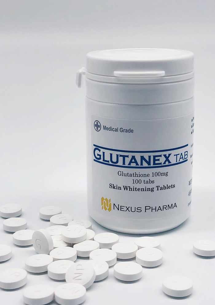 [NEXUS PHARMA] Glutanex Medicine Grade Glutathione Tablets (1 Box = 100mg x 100 Tablets)