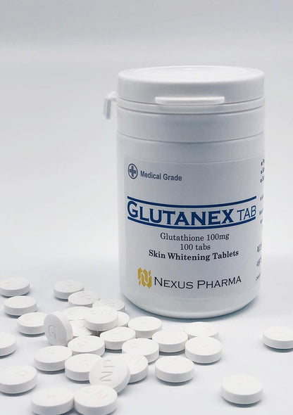 [NEXUS PHARMA] Glutanex Medicine Grade Glutathione Tablets (1 Box = 100mg x 100 Tablets)