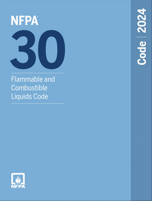 NFPA 30: Flammable and Combustible Liquids Code, 2024