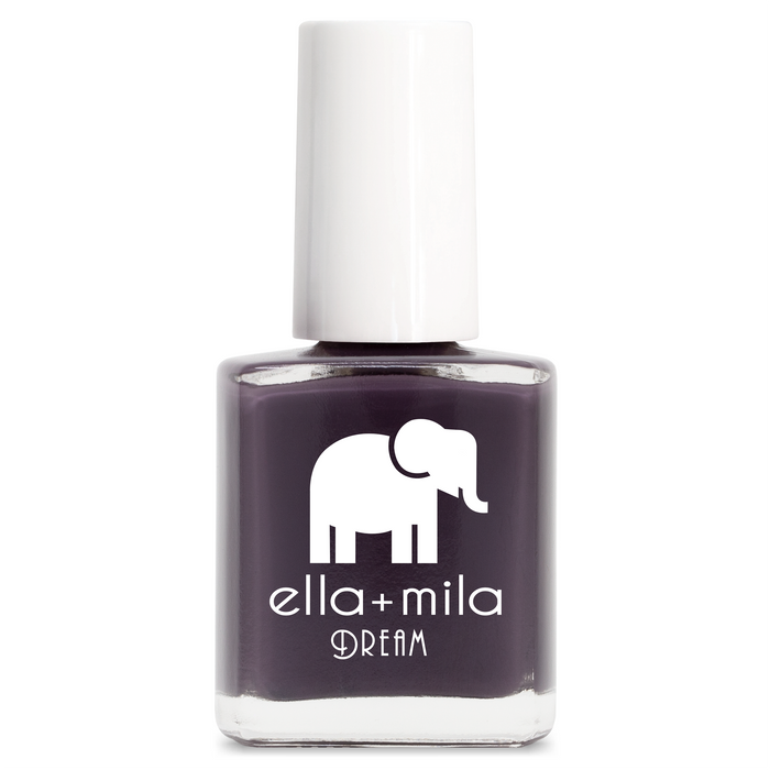 Night In dark pastel purple nail polish bottle – ella+mila Dream